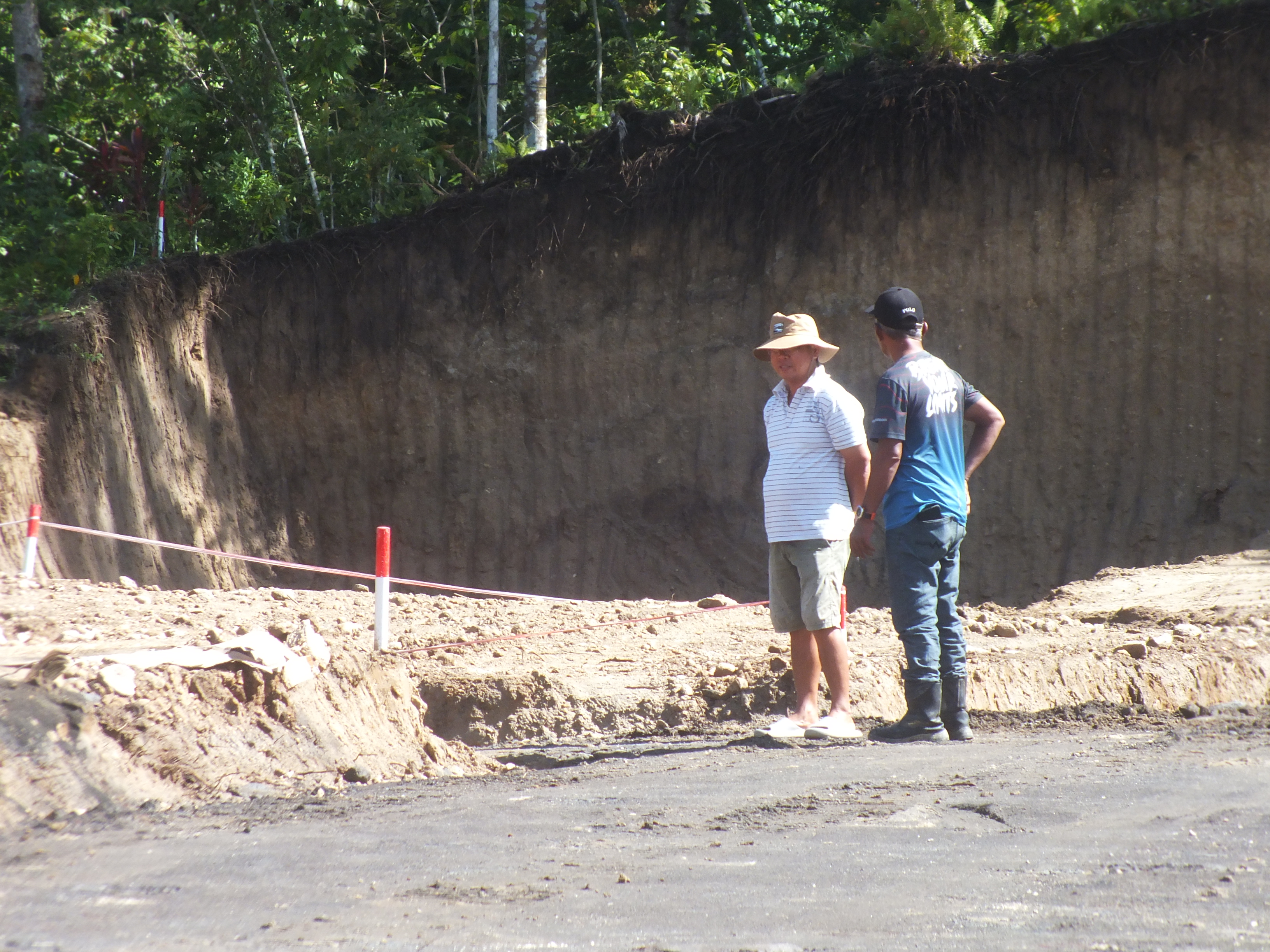 Akses jalan Poliland Kairagi