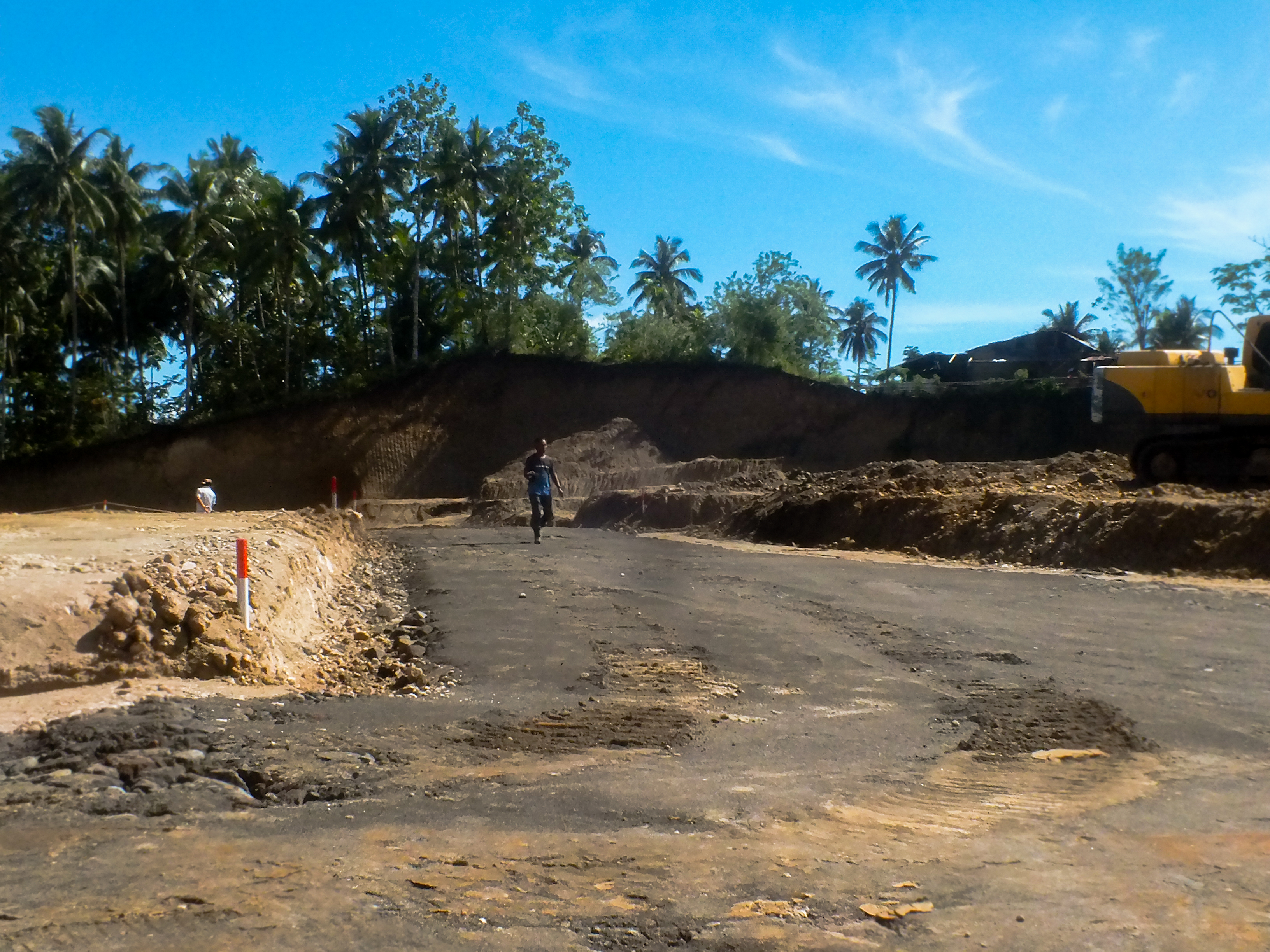 Akses jalan Poliland Kairagi