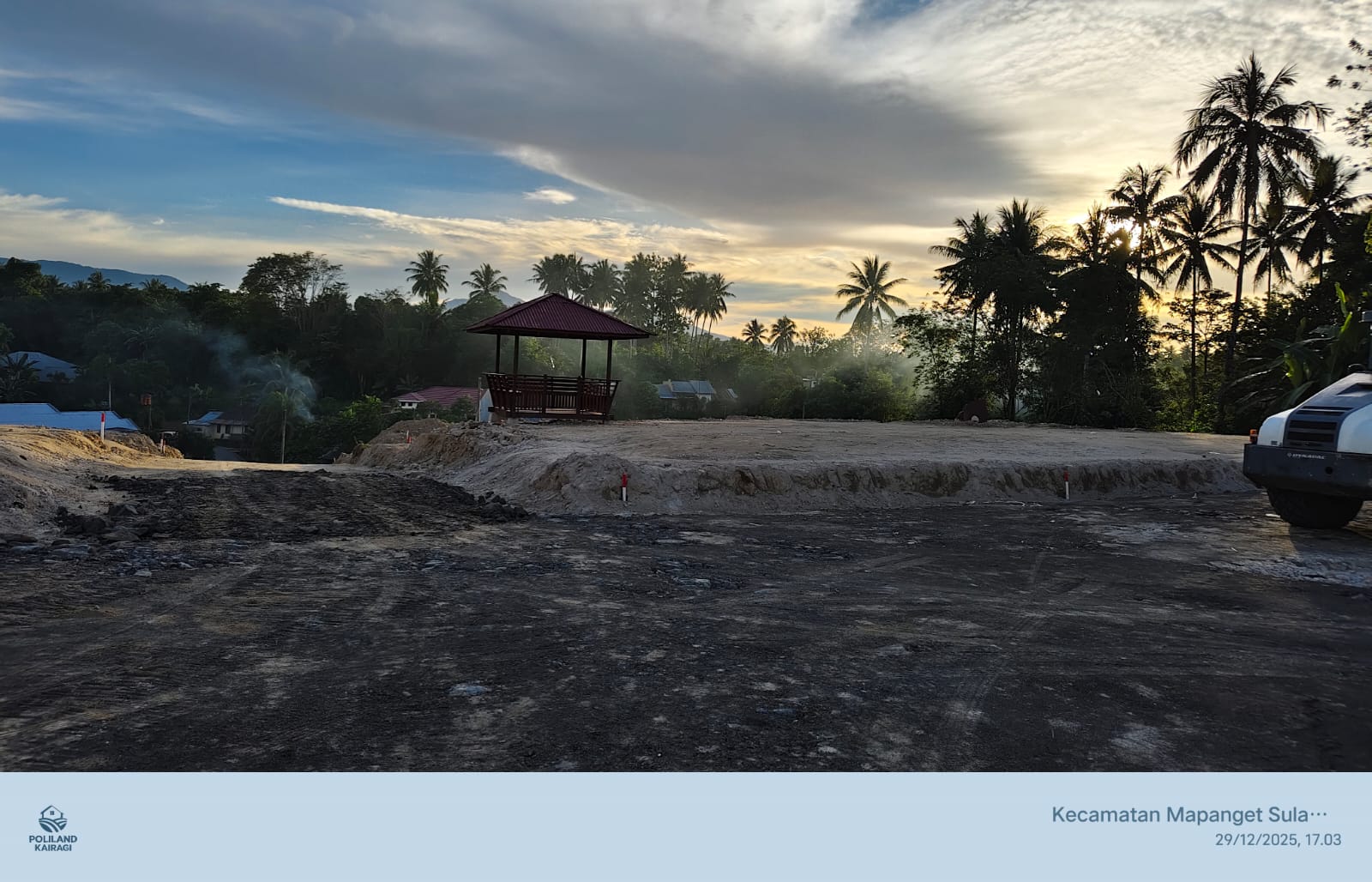 Akses jalan Poliland Kairagi