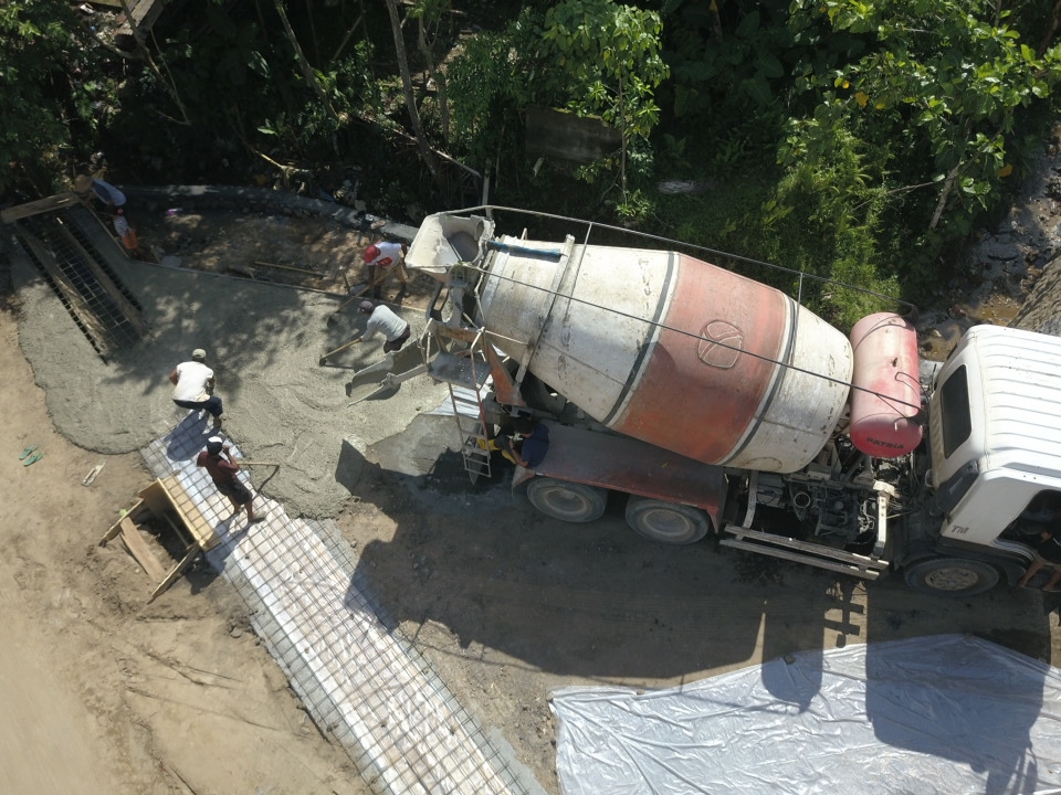 Akses jalan Poliland Kairagi